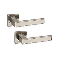 Ручки на розеті KEDR R08.348-AL SN/CP сатин/хром